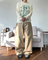 ミエルワイドコットンパンツ
