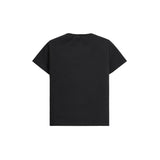 スラッシュピンタックTシャツ (BLACK)