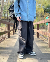 Rickle two-tuck cargo pants