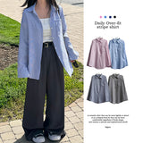 Tuen Daily Overfit Stripe Shirt