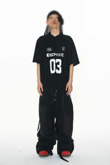 Retro Striped Jersey T-Shirt