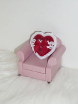 [貼り付けタイプ]  Heart Cushion Tok_4Colors