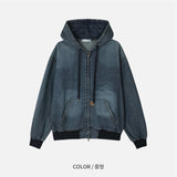 Nostalgia Work Hood Zip-Up (2 Colors)