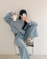 Oren striped sweatshirt