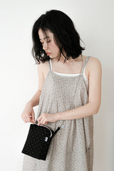 cross pouch (black pin dot)
