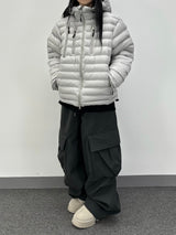 ユーティリティ ナイロン フリース パンツ