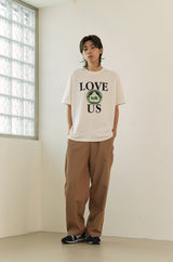 動物愛護コラボキャンペーンTシャツ ホワイト