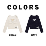 Heart Lay T-Shirt (Cream)