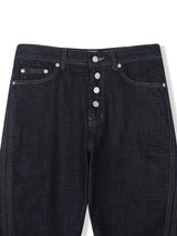 Used Raw Structure Denim