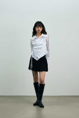 HALO WRAP SHIRT / WHITE