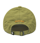 Relaxed Fit Nylon Square Logo Ball Cap【GREEN】