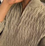 Resquare Semi-Muscle Kissing Semi-Zip-up Knit