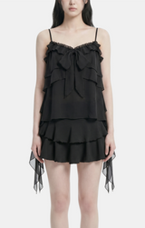 Reka Sheer Ribbon Blouse