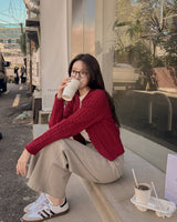 【MADE】Cable Knit Cardigan