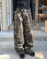 (Unisex) カモピンタックパンツ