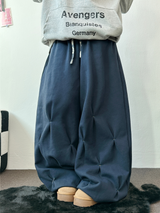 PUNCHING LOOSE HIP STREET LONG PANTS 💙🤎2COLOR