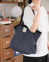 Pinstripe Shopper bag Indigo