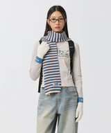 Odsd Stripe Knit Muffler - 4COLOR