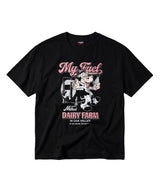 LB デイリーファームウォッシュドTシャツ (ブラック)