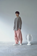 2-LAYER MICRO FLEECE SWEAT PANTS (Pink)