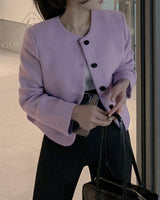 Quni Wool Tweed Jacket