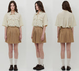 STRIPE POCKET SHIRT [BEIGE]