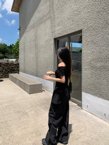 [MADE] Cunpose Unbalanced Off-Shoulder T-shirt