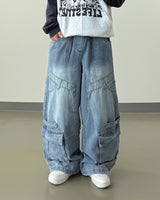 Jeban Utility Cargo Denim