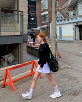 ローライズスカートパンツ (Ivory)