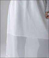 Mirr see through long skirt