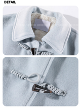 Cloud muffler toggle mink long coat