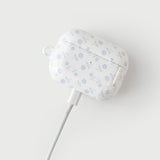 oab flower airpods case (white)