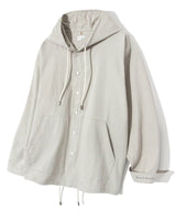 Taylor Hooded Twill Cotton Shirt S144  Gray