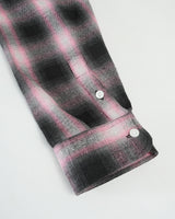 Spray check shirt