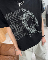 Rene Bon Graphic Slub T-shirt