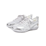 KILLWINNER Silver Athletic Trainer Shoes, Casual Sports Shoes