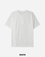 デイ ヘンリーネック クロップ ショートスリーブTシャツ