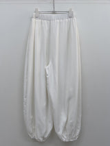 Harem Nylon Balloon Fit Wide Pants