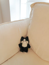 [Jennie's pick] Cosymosy Custom Cat Keyring - Tuxedo (Only Cat, Except Clothes and Accessories)