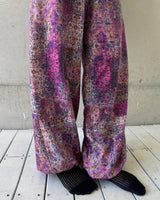 Oriental Print String Pants