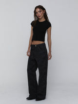 Lace Baby T-Shirts_Black