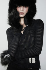CORSET LACE TEE