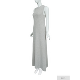Long knit dress