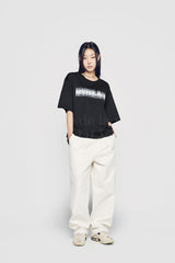 24FW シェイクロゴ半袖Tシャツ ブラック