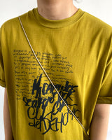 ペンシルプリントショートスリーブTシャツ