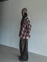 Wake Check Hooded Shirt