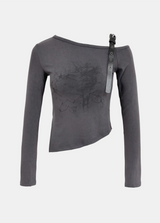 Lost One Shoulder T-Shirt