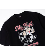 LB デイリーファームウォッシュドTシャツ (ブラック)