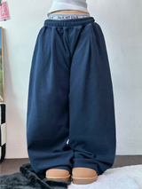M-XL💙3サイズ💙ピンタックワイドロングパンツ🩶💙🖤🤎4カラー