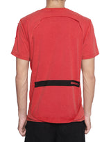 イリュージョン レッド ディストレスト Tシャツ